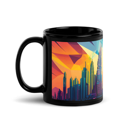 SKY SCRAPER #1 (Black Premium Mug)