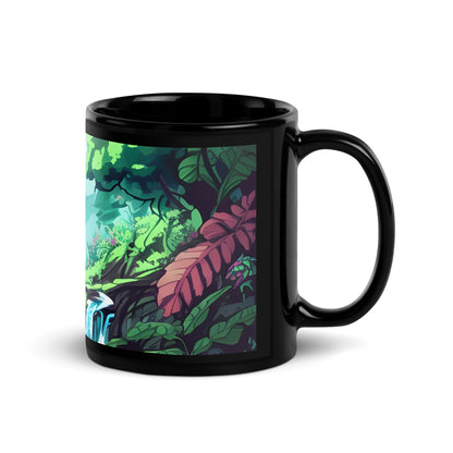 FOREST WALKER Black Premium Mug