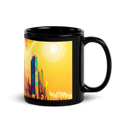 SKY SCRAPER #1 (Black Premium Mug)