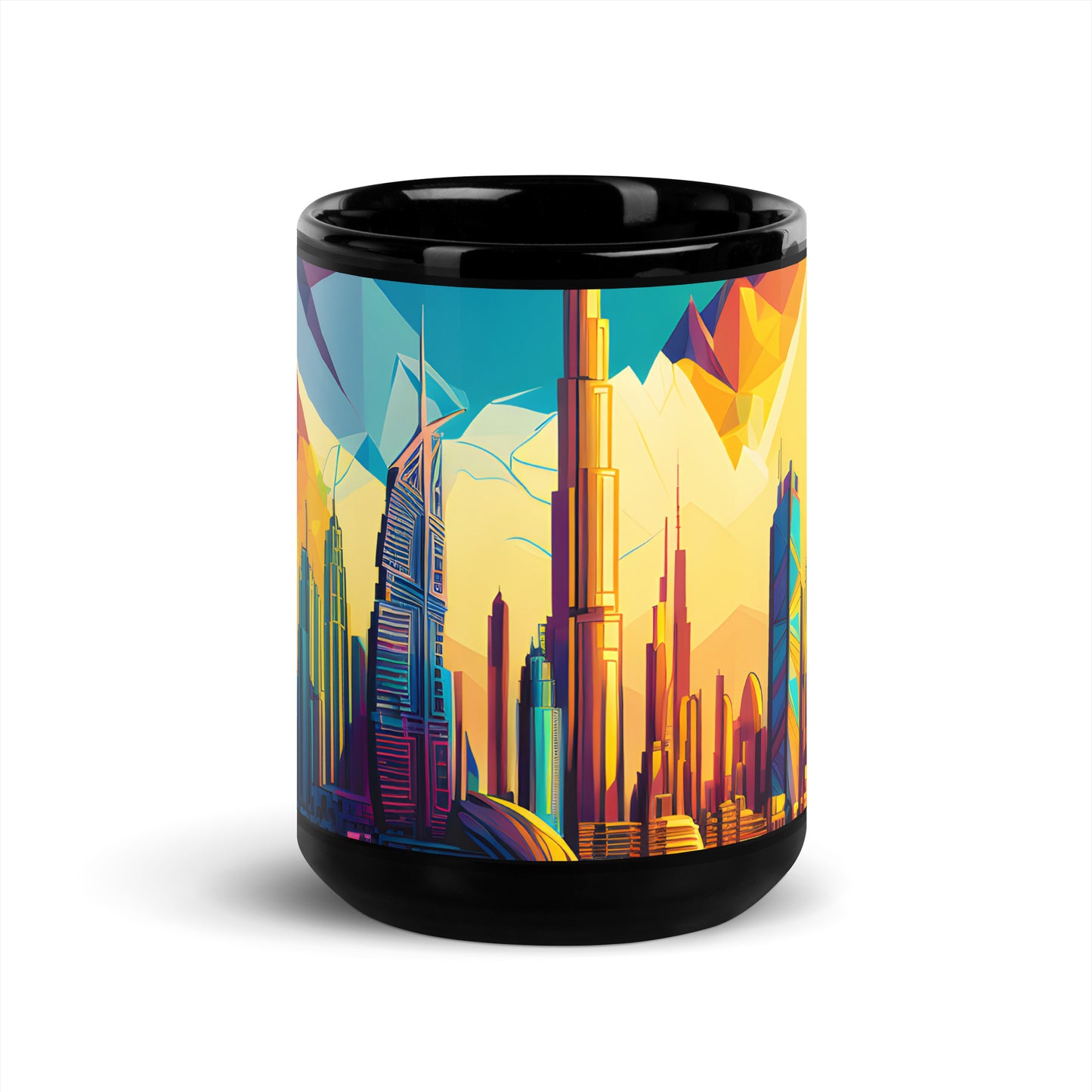 SKY SCRAPER #1 (Black Premium Mug)