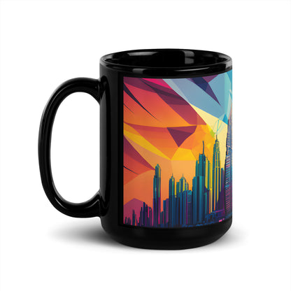 SKY SCRAPER #1 (Black Premium Mug)