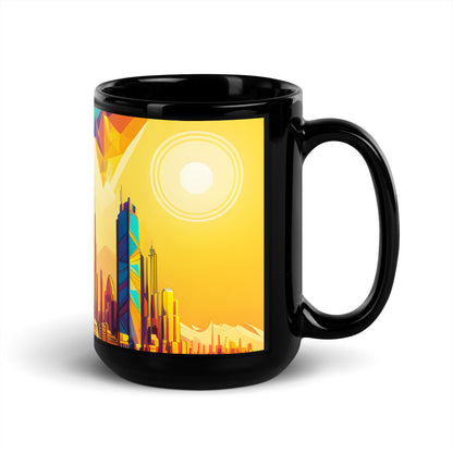 SKY SCRAPER #1 (Black Premium Mug)