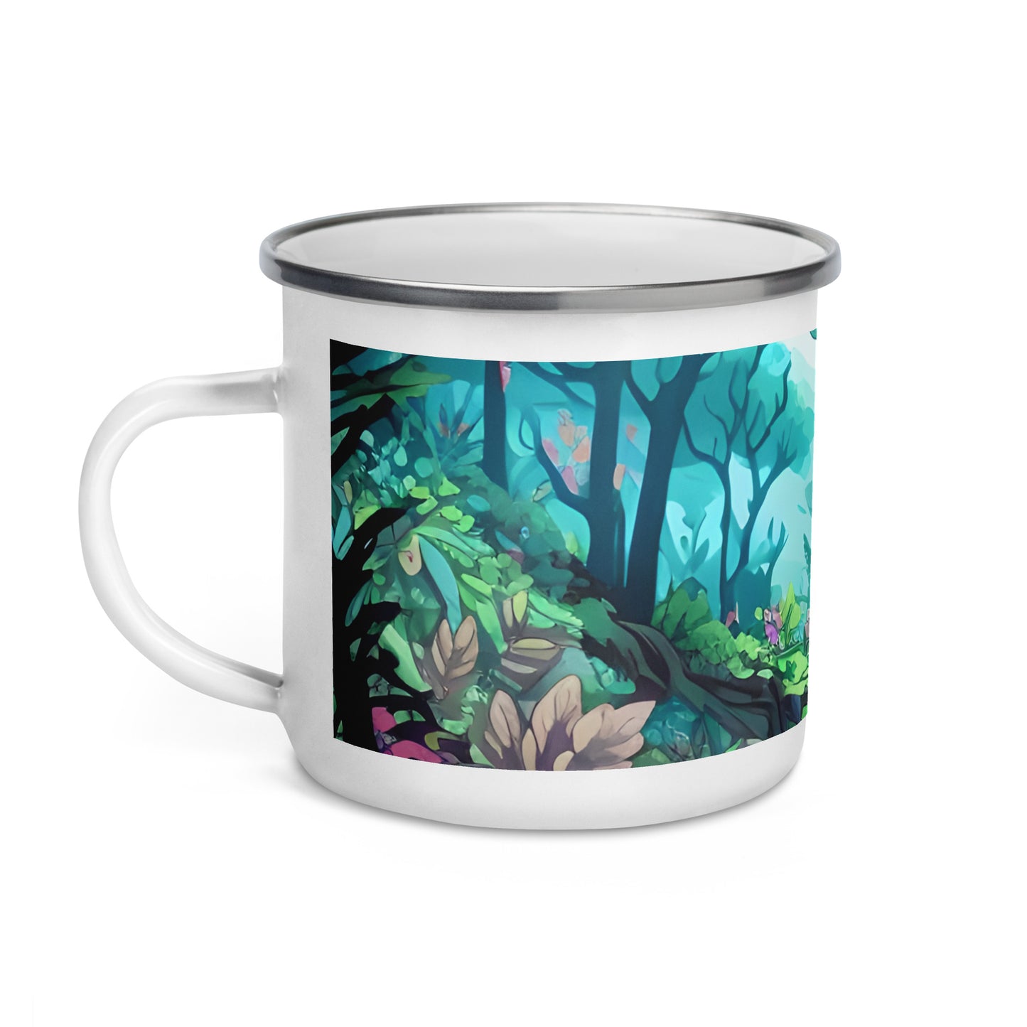 FOREST WALKER Camper Enamel Mug