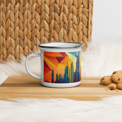 SKY SCRAPER #1 (Camper Enamel Mug)