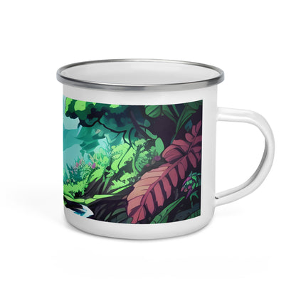 FOREST WALKER Camper Enamel Mug