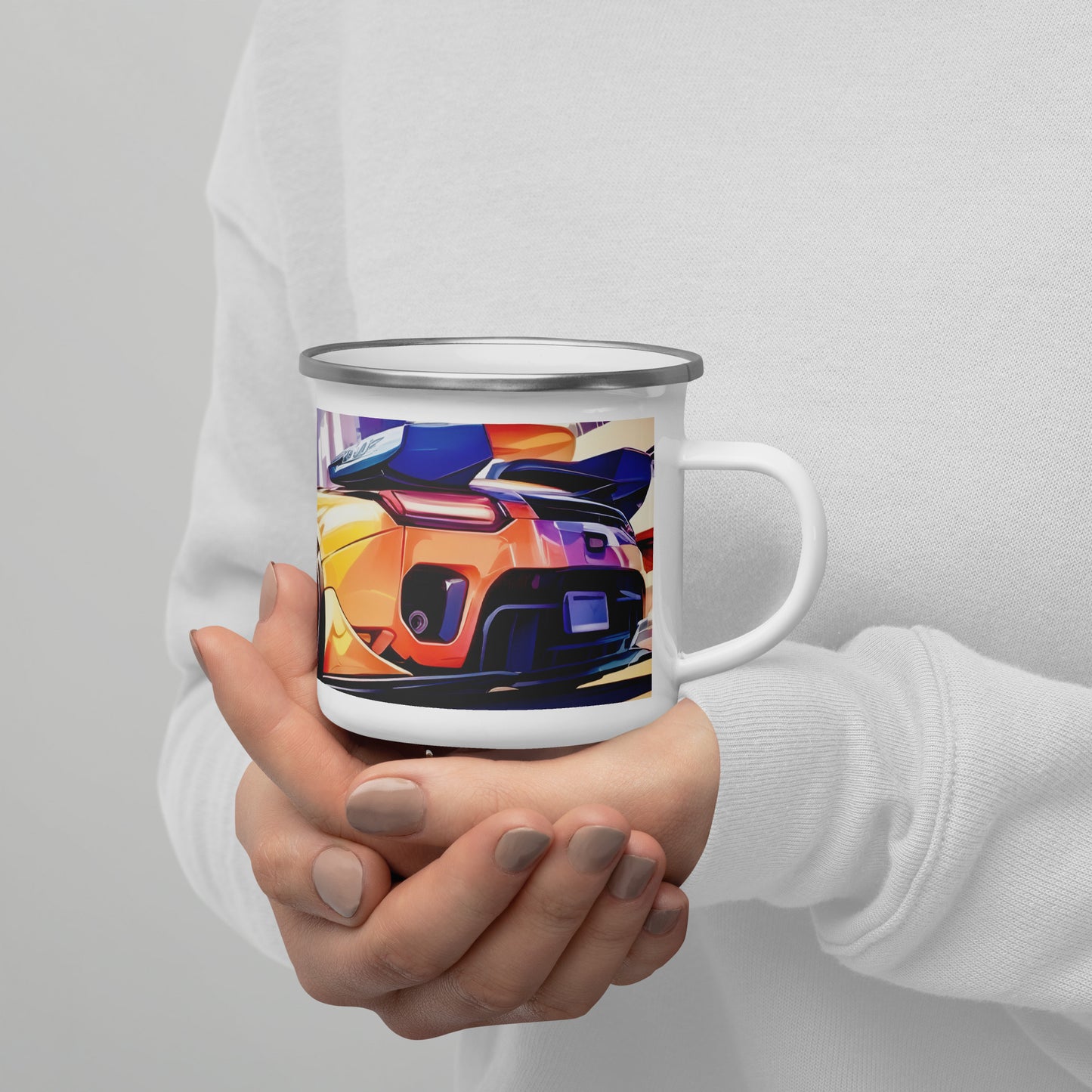 CITY HUNTER Camper Enamel Mug