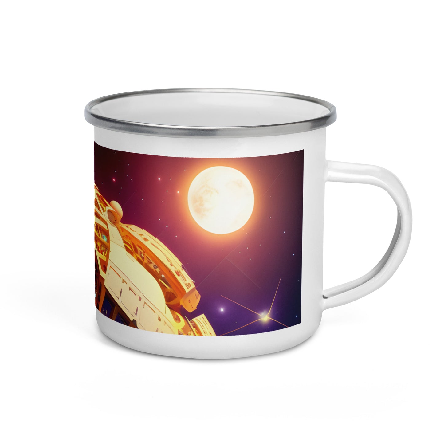 SPACE EXPLORER #1 (Camper Enamel Mug)