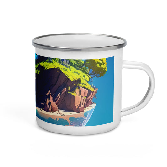 Camper Enamel Mug (VIVID DREAMER #1, Durable, Stylish and Affordable)