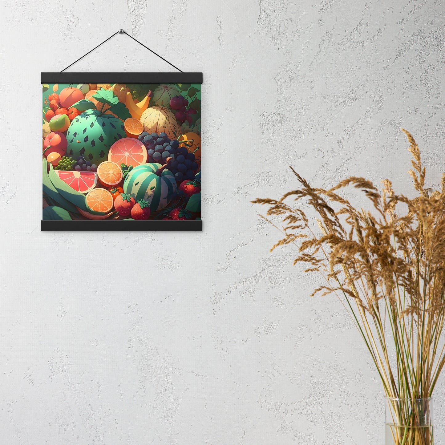 FRUITY VEGGIE #1 (Wooden Hanger Poster)