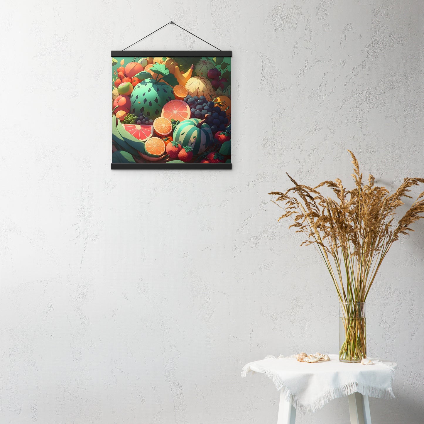 FRUITY VEGGIE #1 (Wooden Hanger Poster)