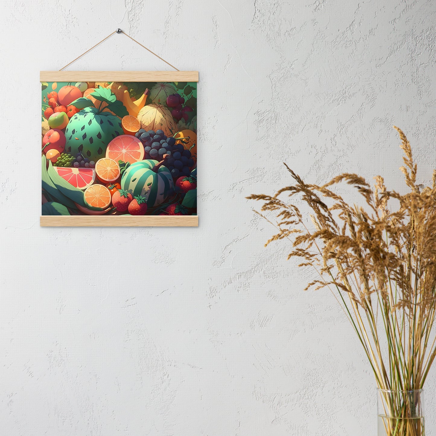 FRUITY VEGGIE #1 (Wooden Hanger Poster)