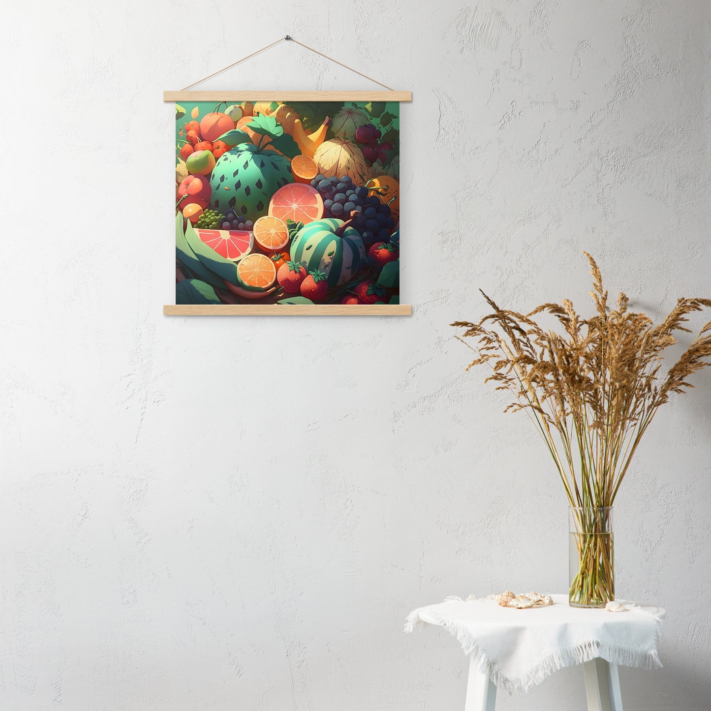 FRUITY VEGGIE #1 (Wooden Hanger Poster)