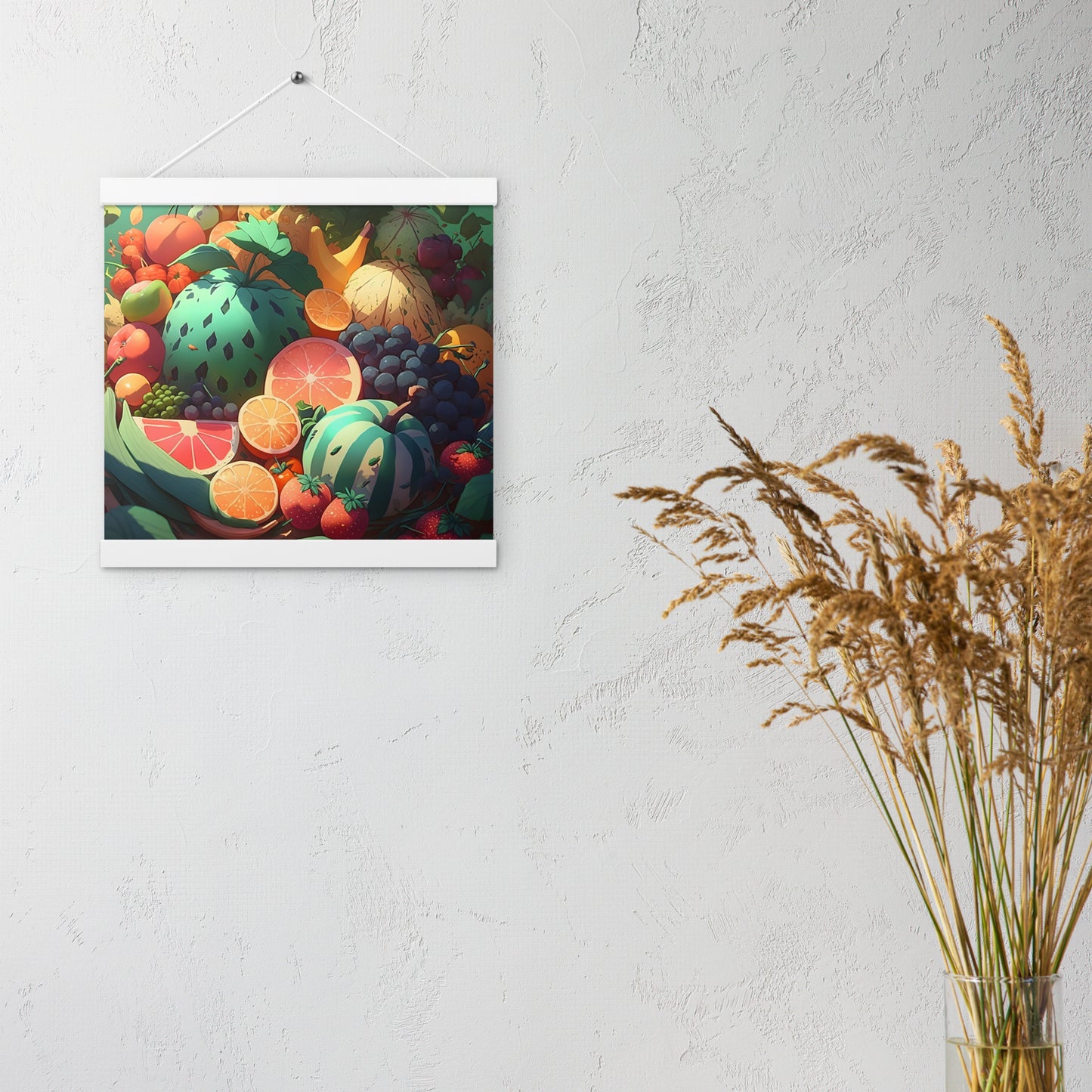 FRUITY VEGGIE #1 (Wooden Hanger Poster)