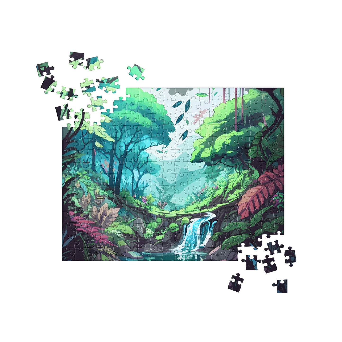 FOREST WALKER Vibrant Jigsaw Puzzle