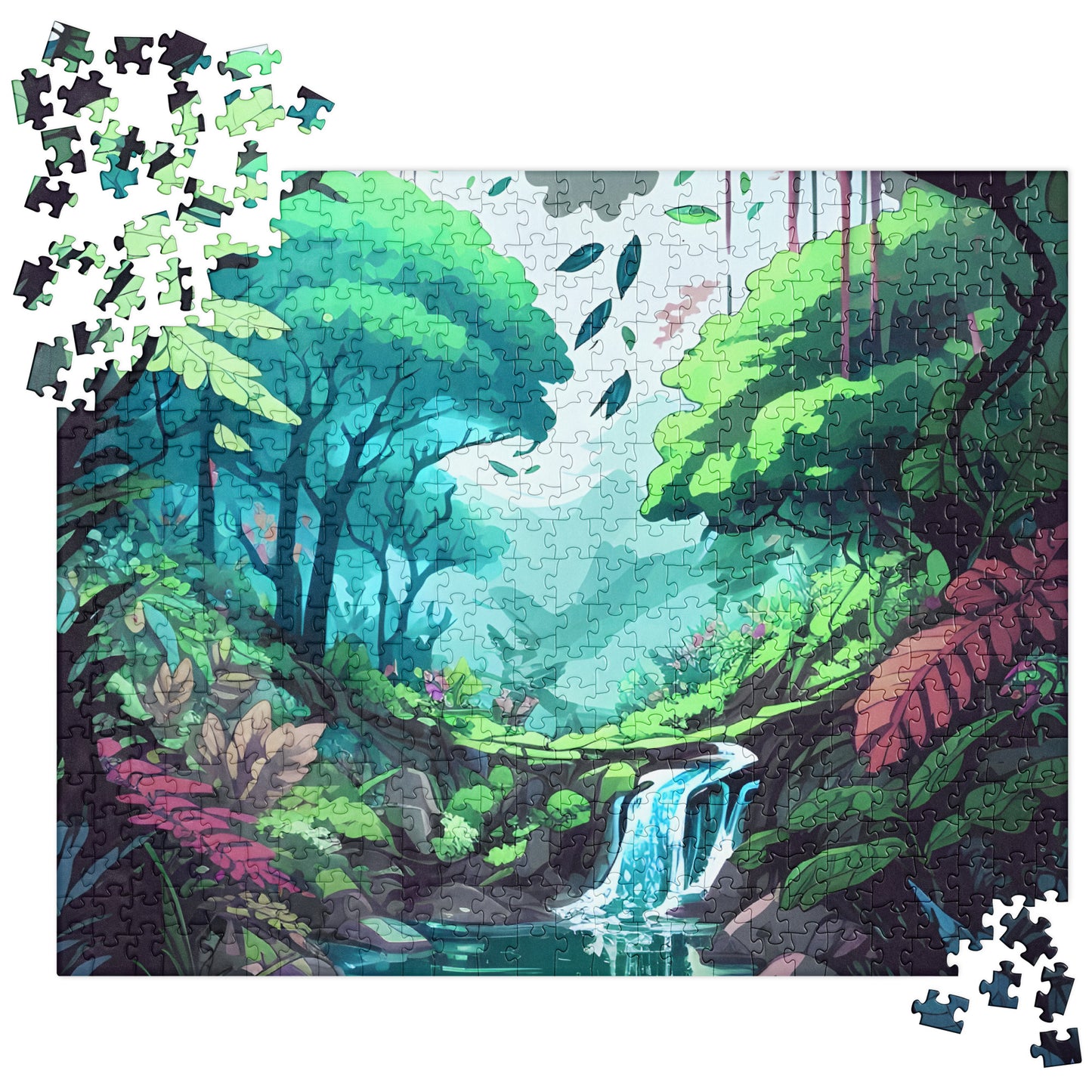 FOREST WALKER Vibrant Jigsaw Puzzle