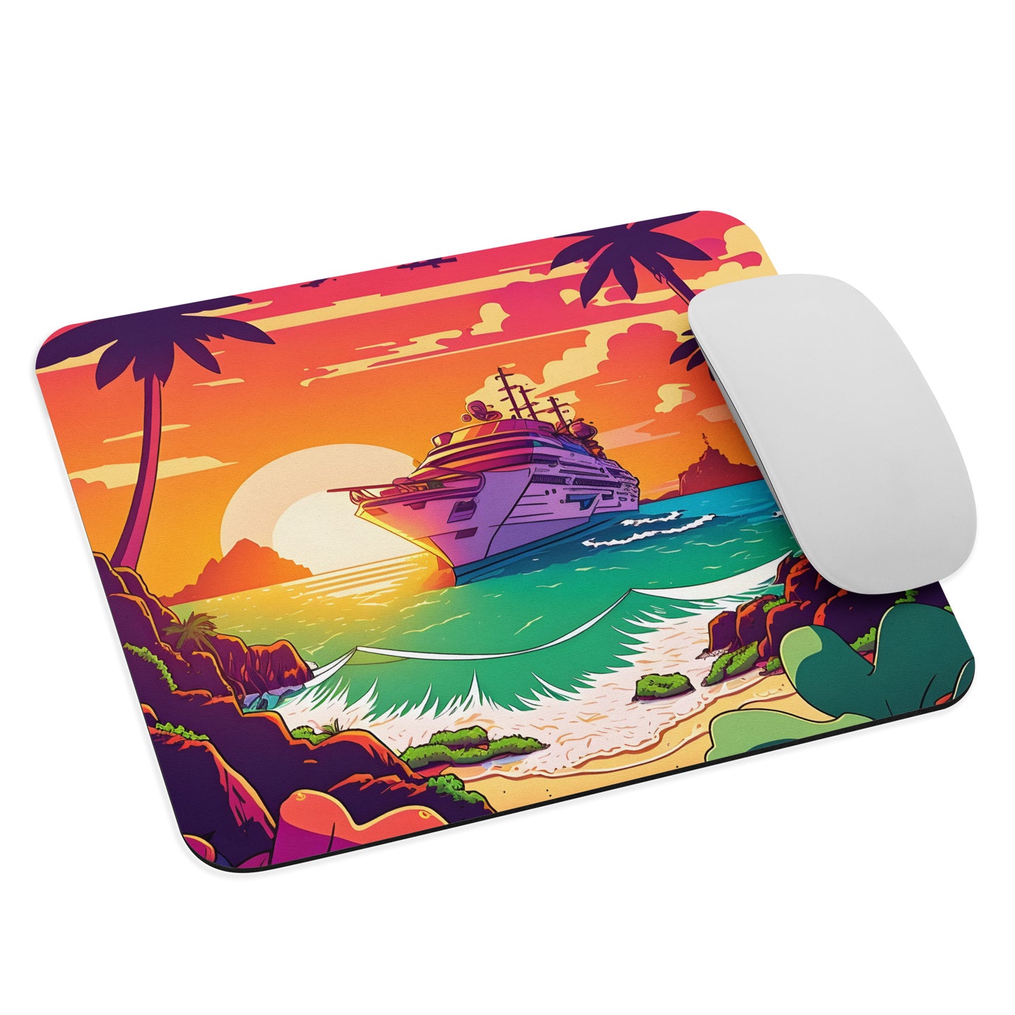 BEACH CRUISER Supreme Mouse Pad