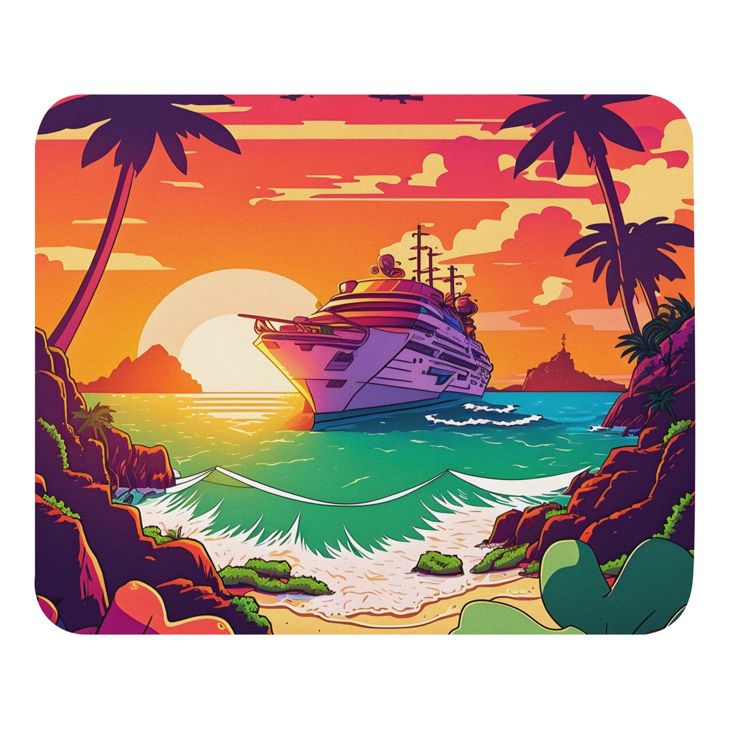 BEACH CRUISER Supreme Mouse Pad