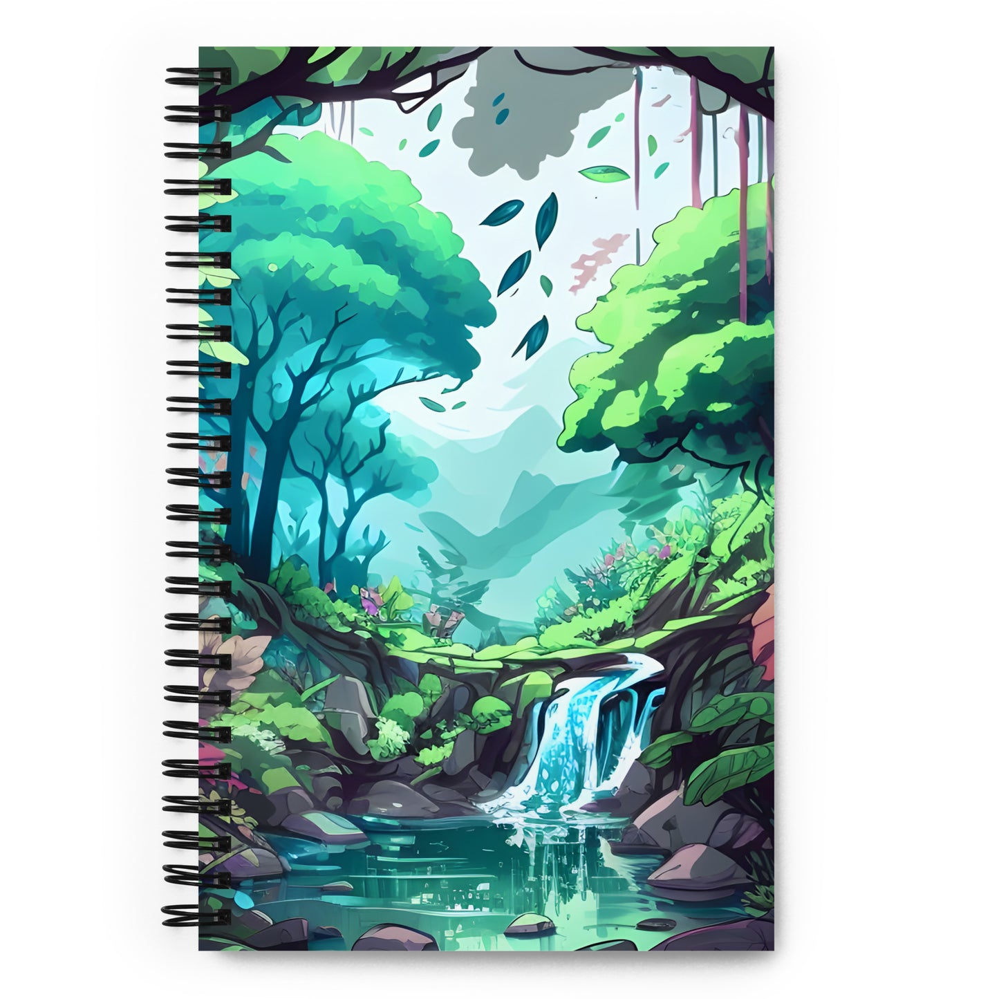 FOREST WALKER Spiral Notebook Journal