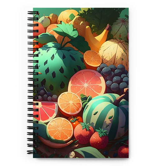 FRUITY VEGGIE #1 (Spiral Notebook)