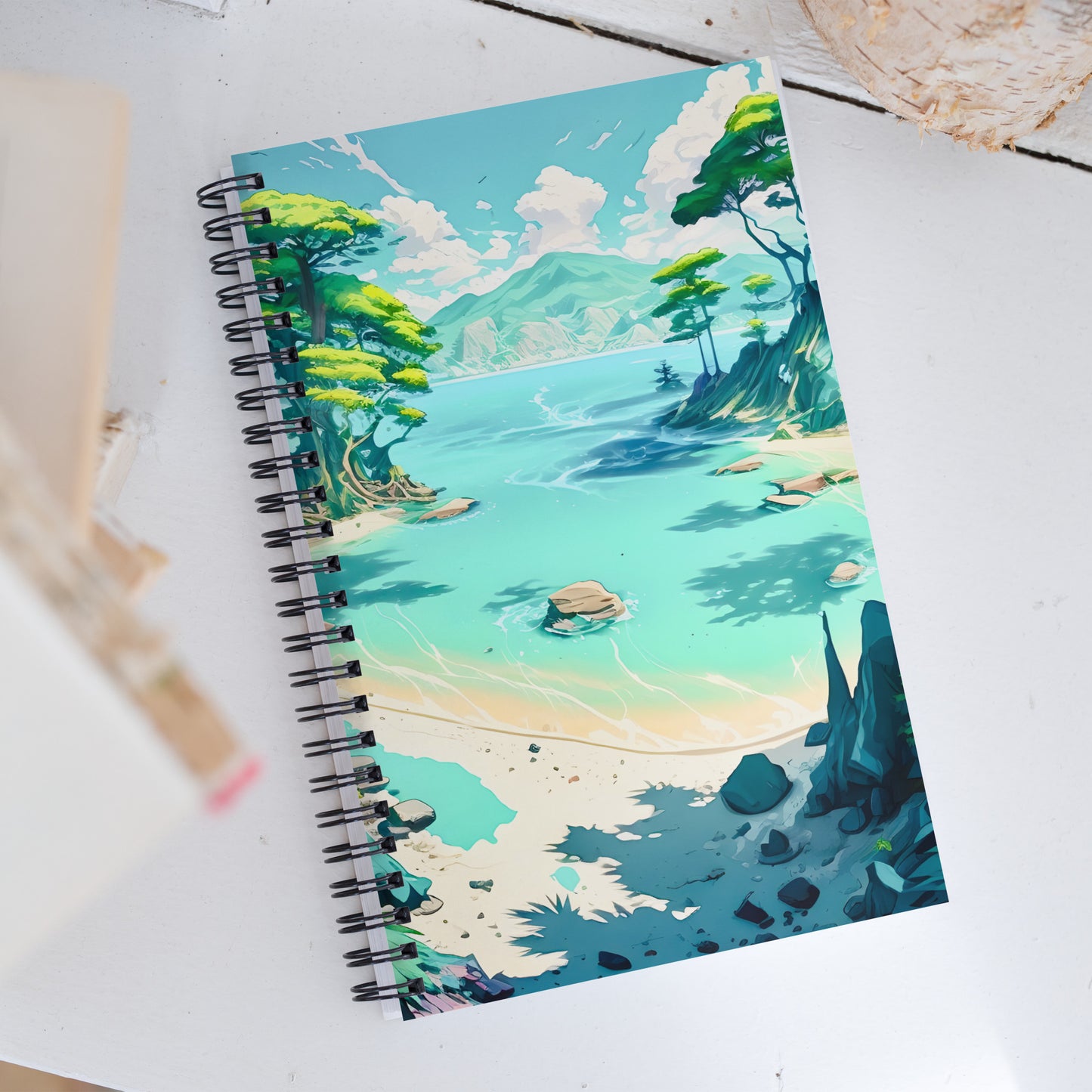 LAGOON LOVER #1 (Spiral Notebook)