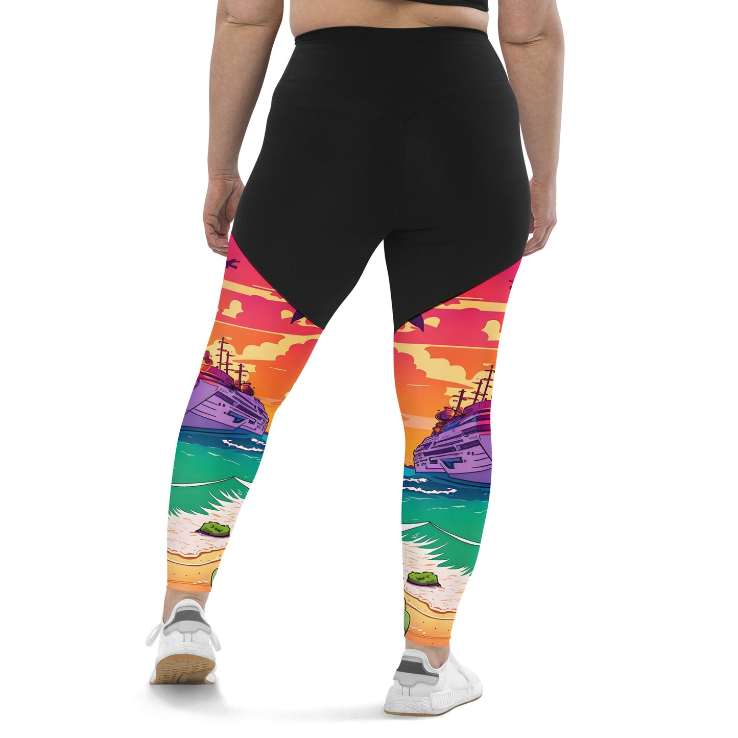 BEACH CRUISER Women's Sports Leggings