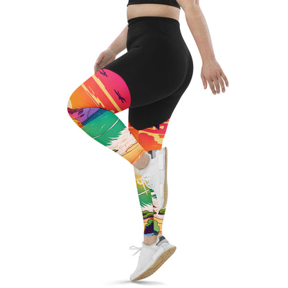 BEACH CRUISER Women's Sports Leggings