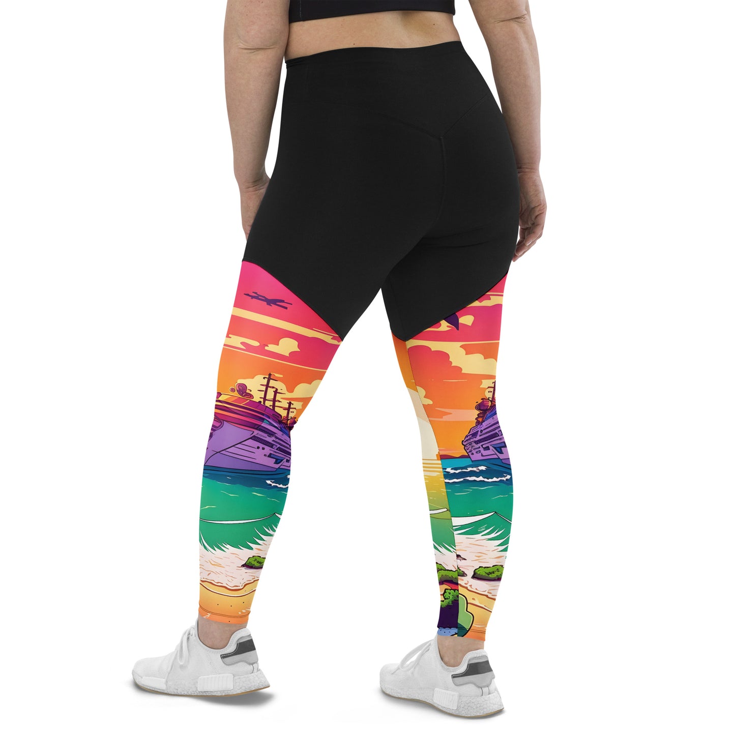 BEACH CRUISER Women's Sports Leggings