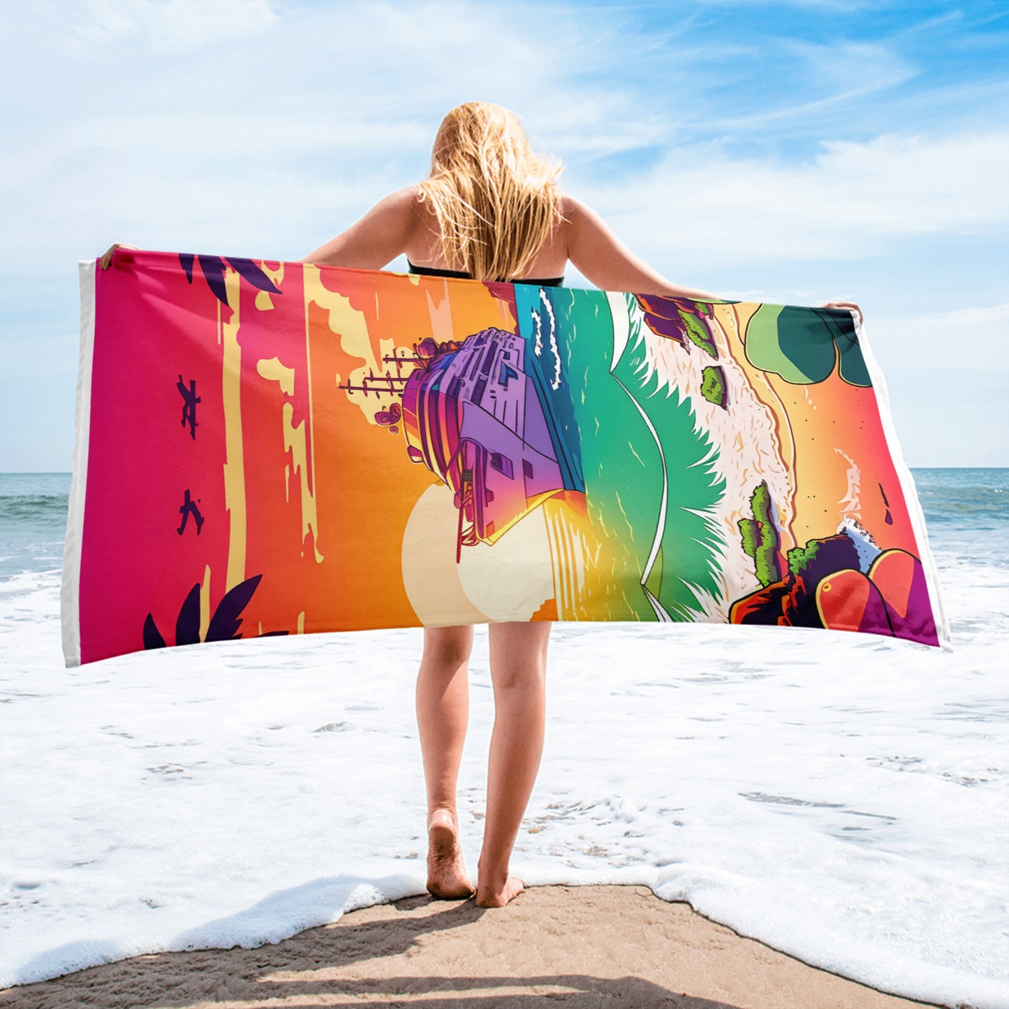 BEACH CRUISER Super Soft Towel