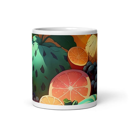 FRUITY VEGGIE #1 (White Premium Mug)