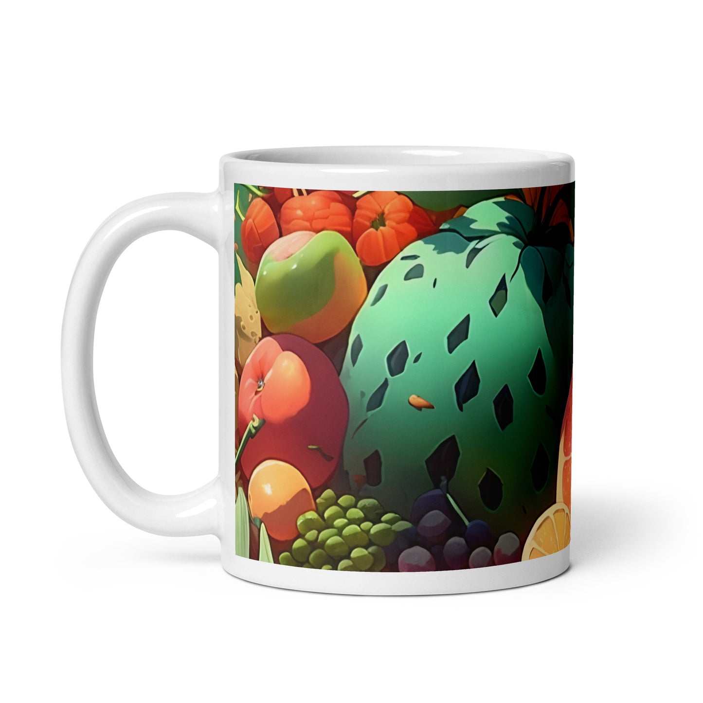 FRUITY VEGGIE #1 (White Premium Mug)