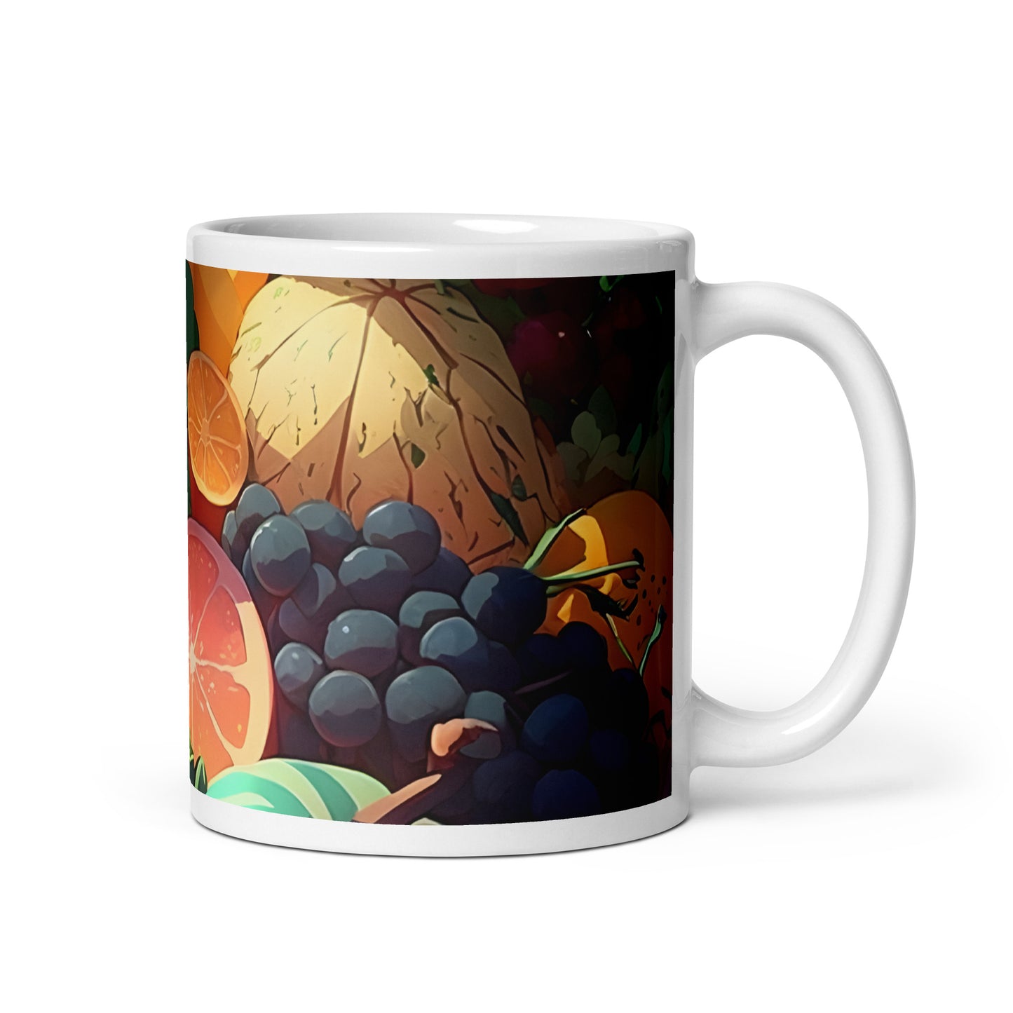 FRUITY VEGGIE #1 (White Premium Mug)