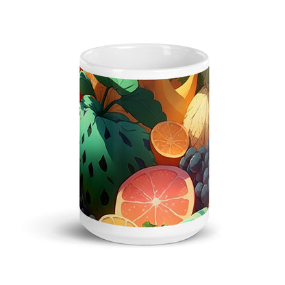 FRUITY VEGGIE #1 (White Premium Mug)