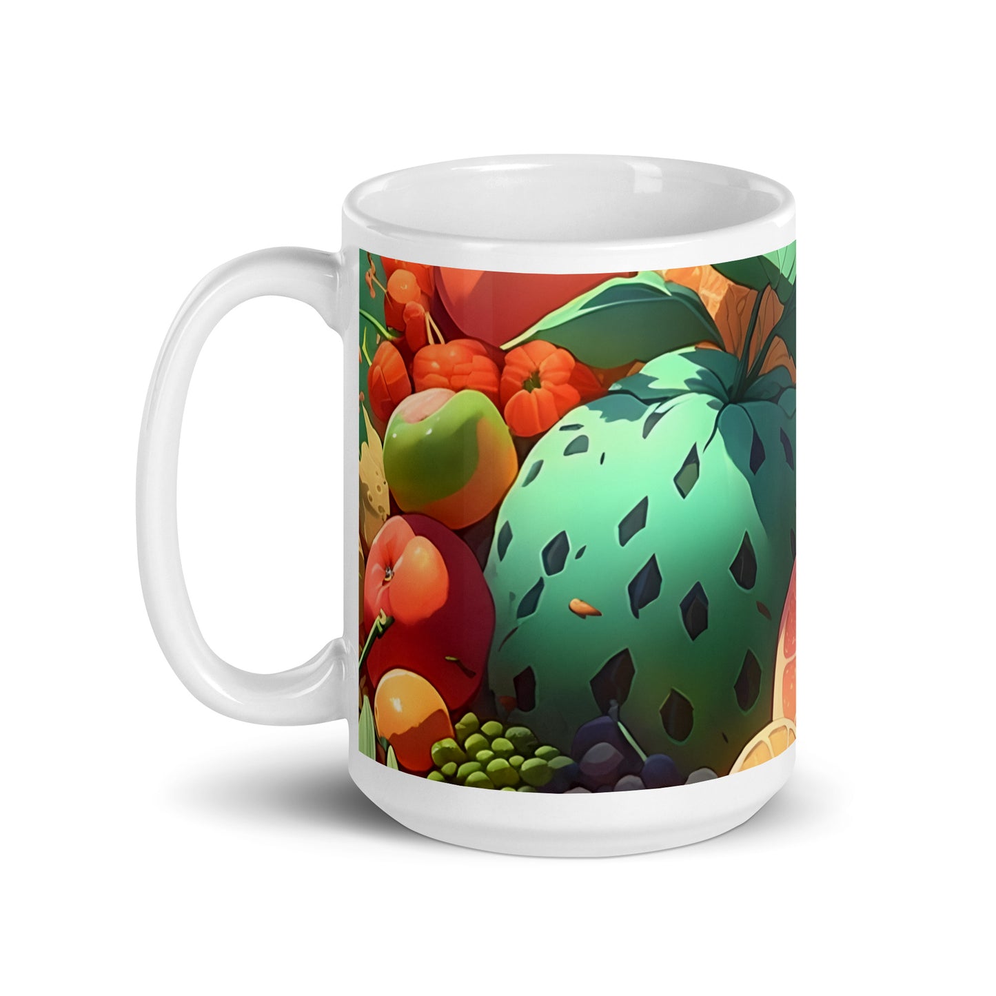 FRUITY VEGGIE #1 (White Premium Mug)