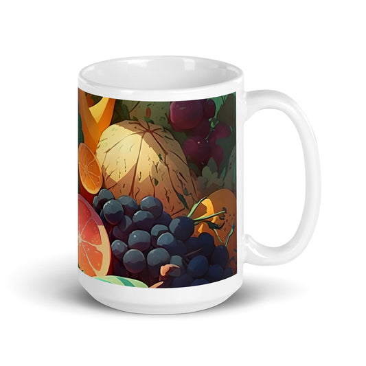 FRUITY VEGGIE #1 (White Premium Mug)