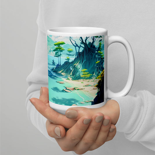 LAGOON LOVER #1 (White Premium Mug)